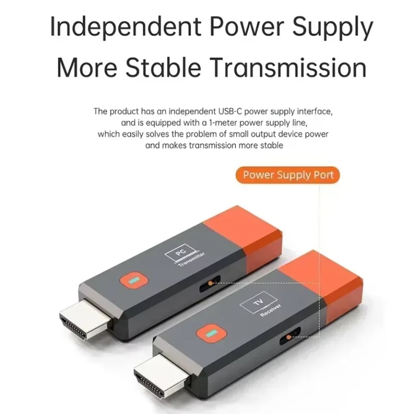 50M 100M Wireless HDMI-Compati - Hdmi Adapter recension och pris