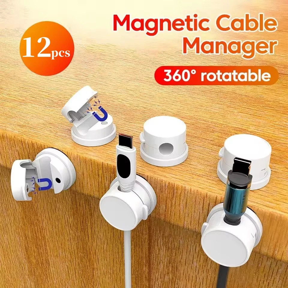 360 Rotation Magnetic Cable Cl - Cable Organizer recension och pris
