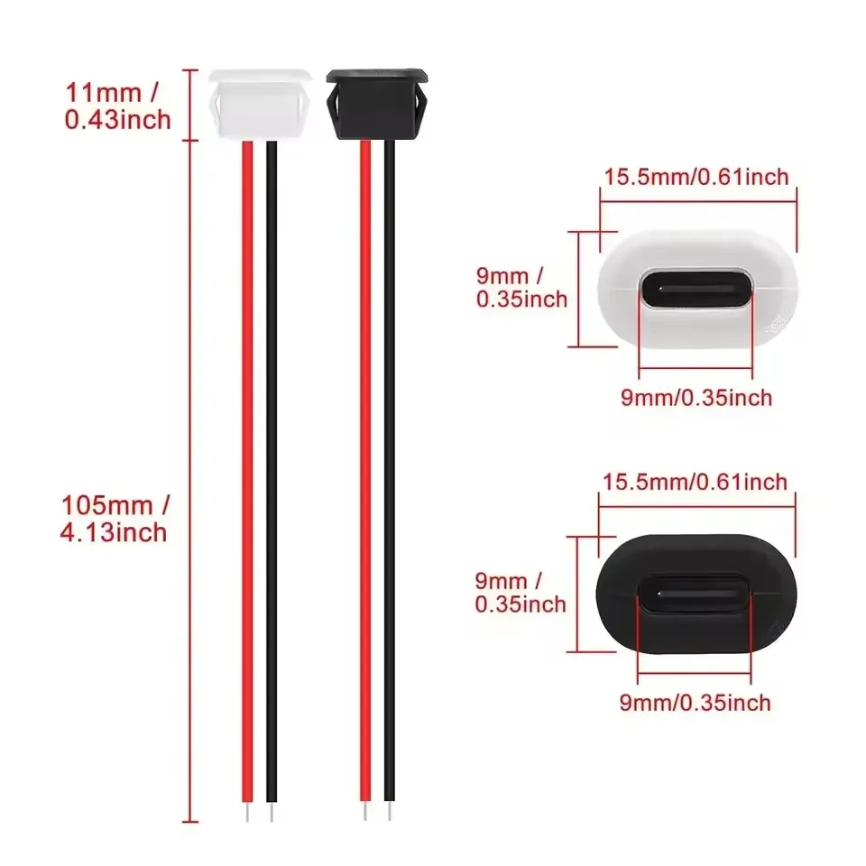 2P Type-C Female 2Pin USB Conn - Usb Hub recension och pris