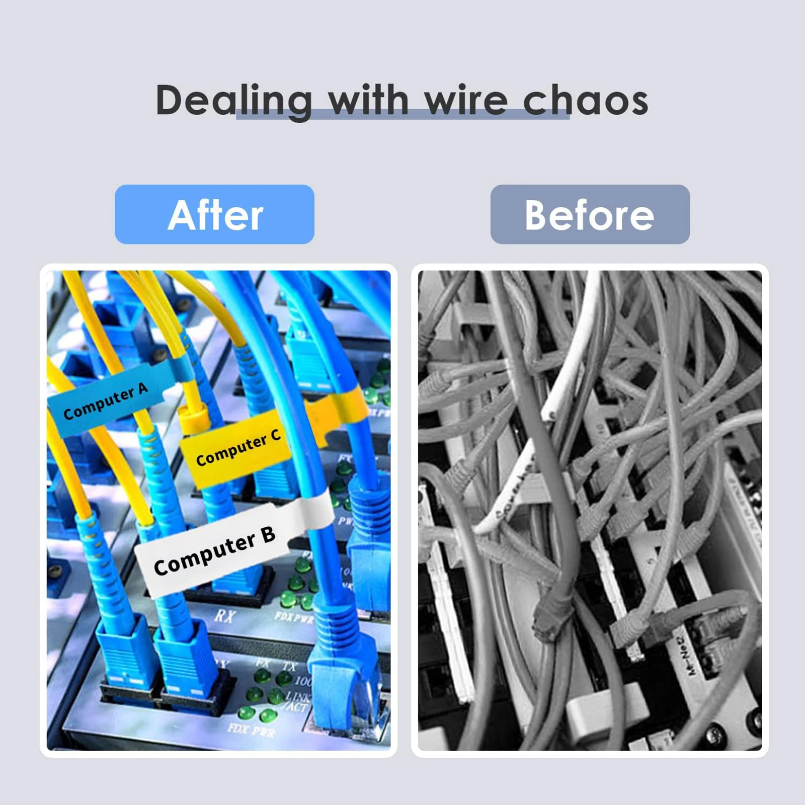 240pcs Self-Adhesive Cable Lab - Cable Organizer recension och pris
