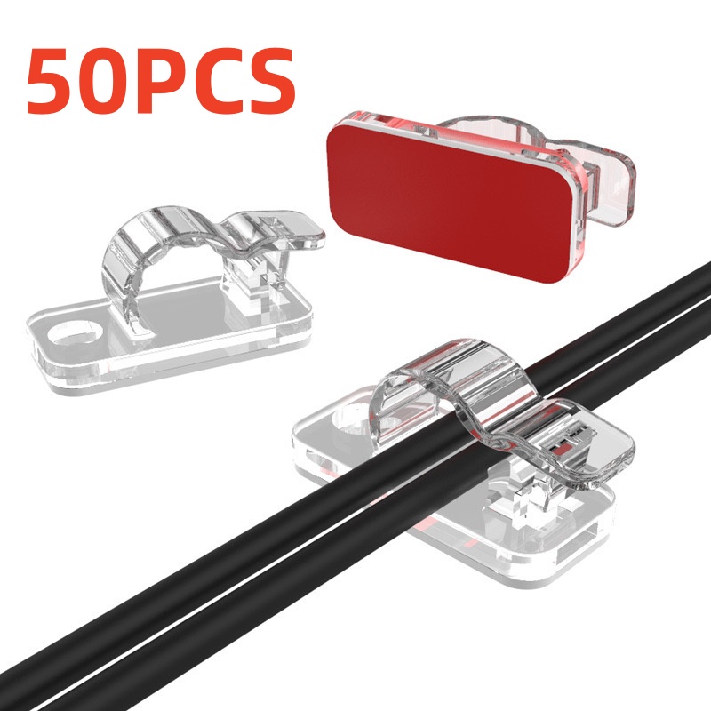 10/50PCS Cable Organizer Clips - Cable Organizer recension och pris