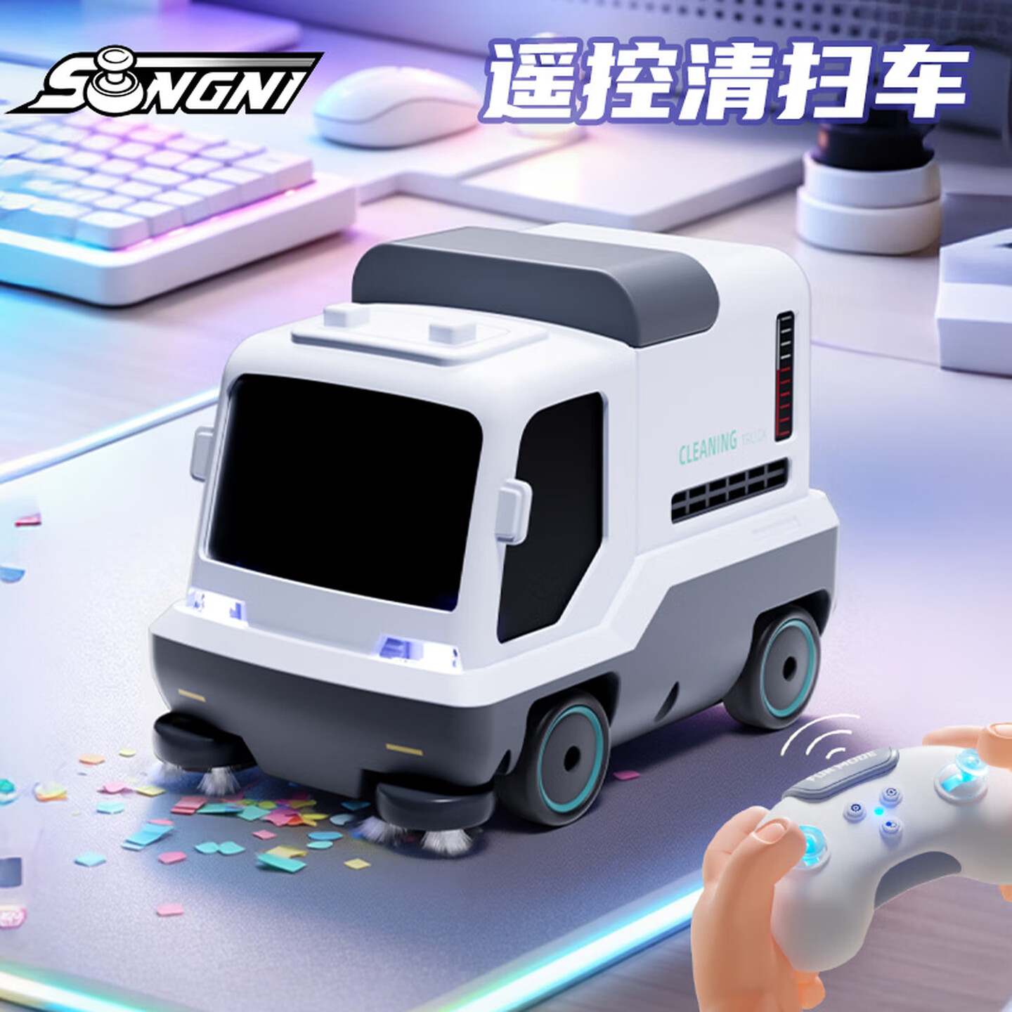 Mini Desktop Vacuum Cleaner RC - Electronics Gadgets For Gift recension och pris