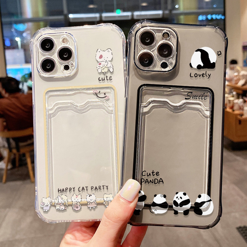Cute Black Cat Phone Case For  - Phone Holder recension och pris