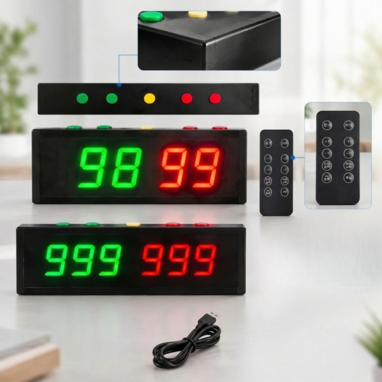 Portable Electronic Scoreboard - Power Bank recension och pris